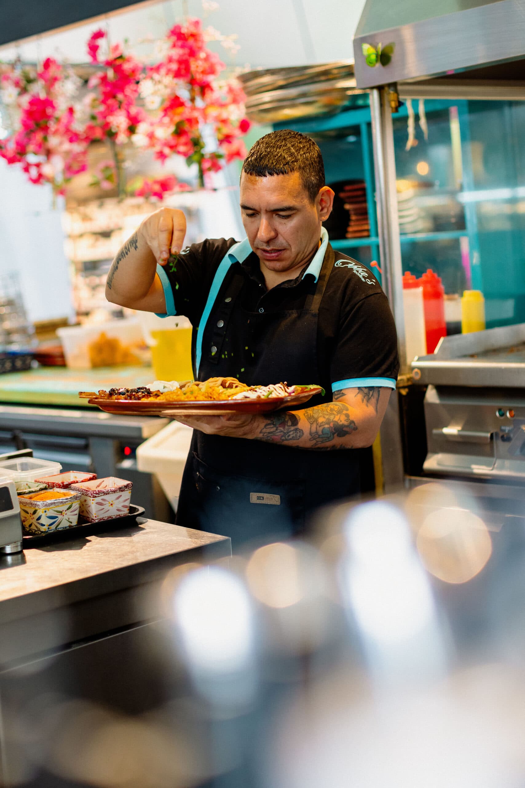 Restaurant in de Markthal.