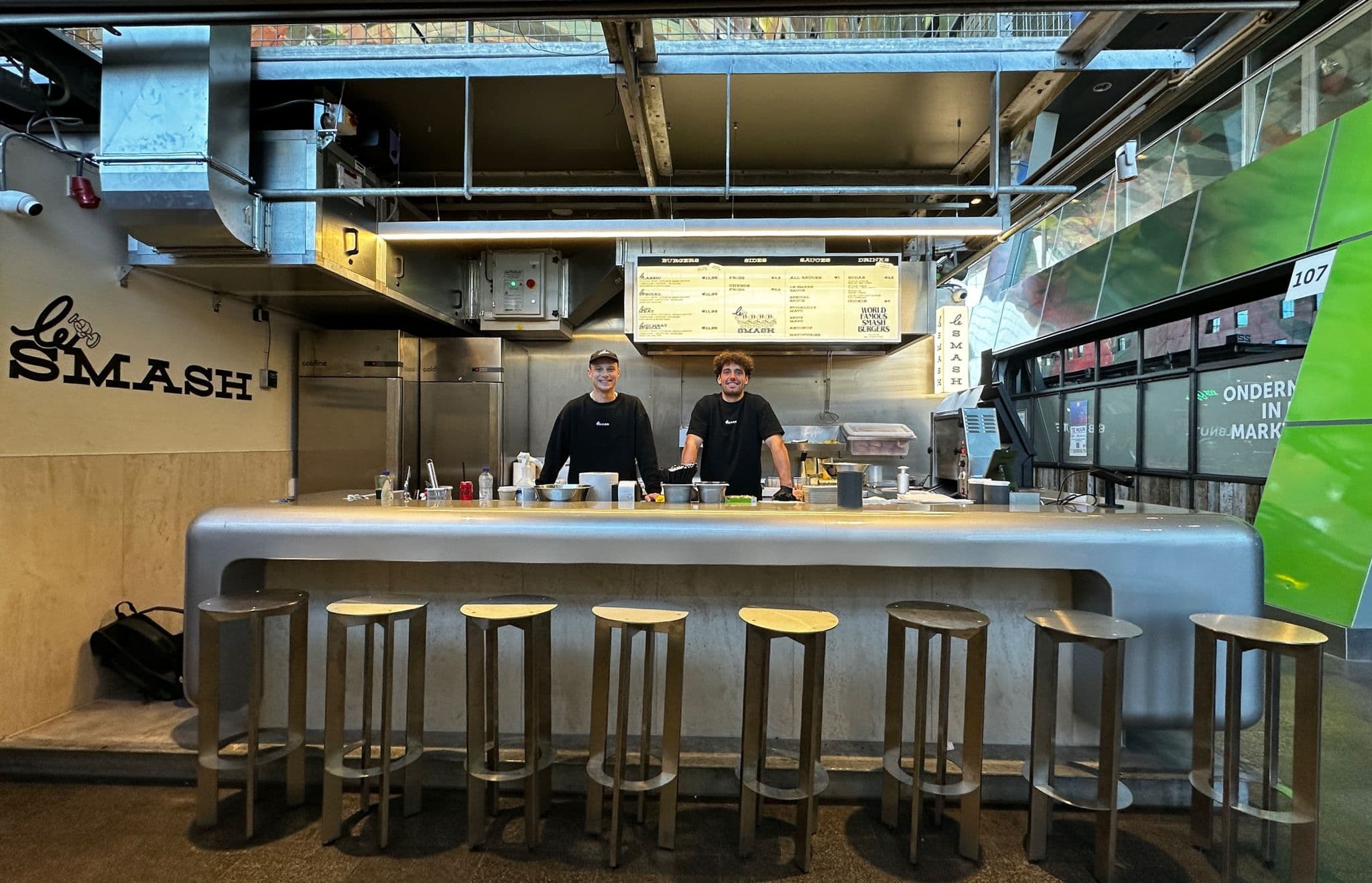 Le Smash in de Markthal